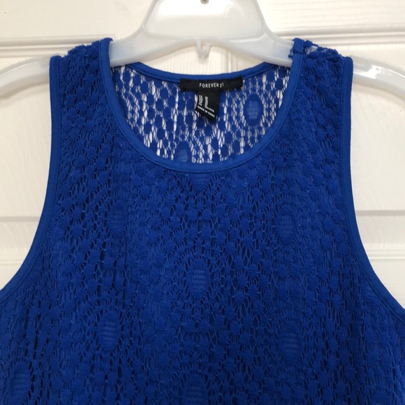 Blue dress from forever 21 - Picture 3 of 3